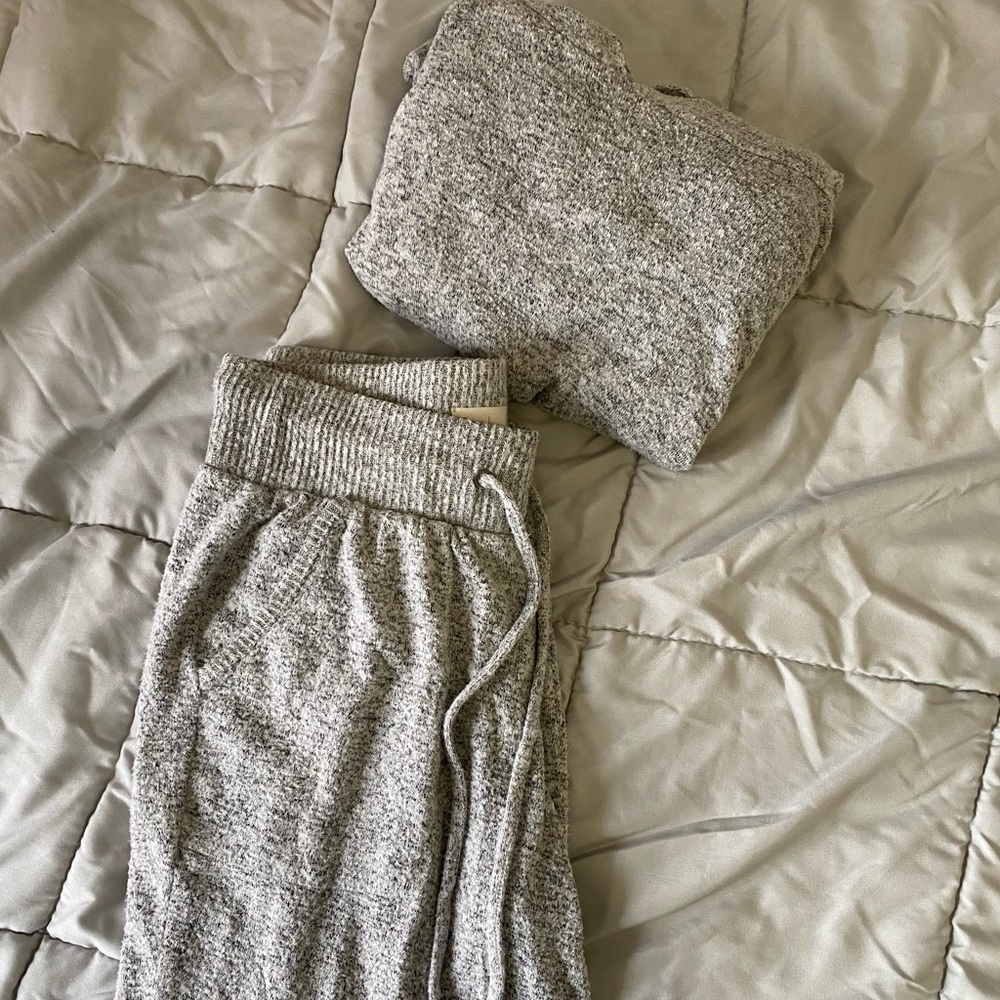 cozy grey lounge set